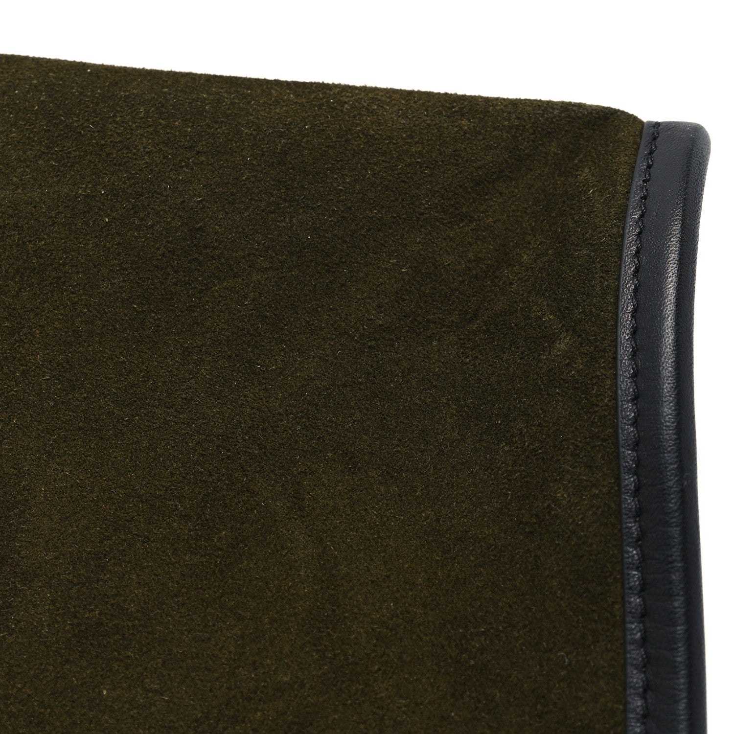 Alexander McQueen Suede T-Bar Chain Tote Military Black 10 of 10