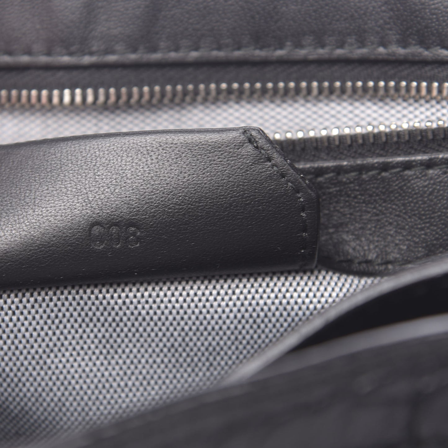 Calfskin Crocodile Embossed Medium PS1 Satchel Black