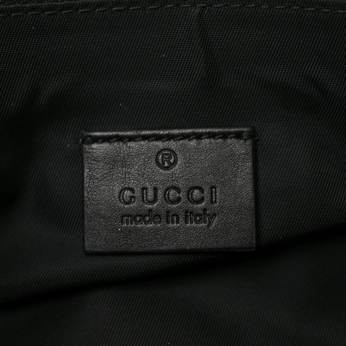 Guccissima Signature New Britt Wristlet Black