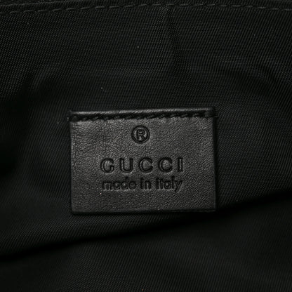 Gucci Guccissima Signature New Britt Wristlet Black 6 of 10