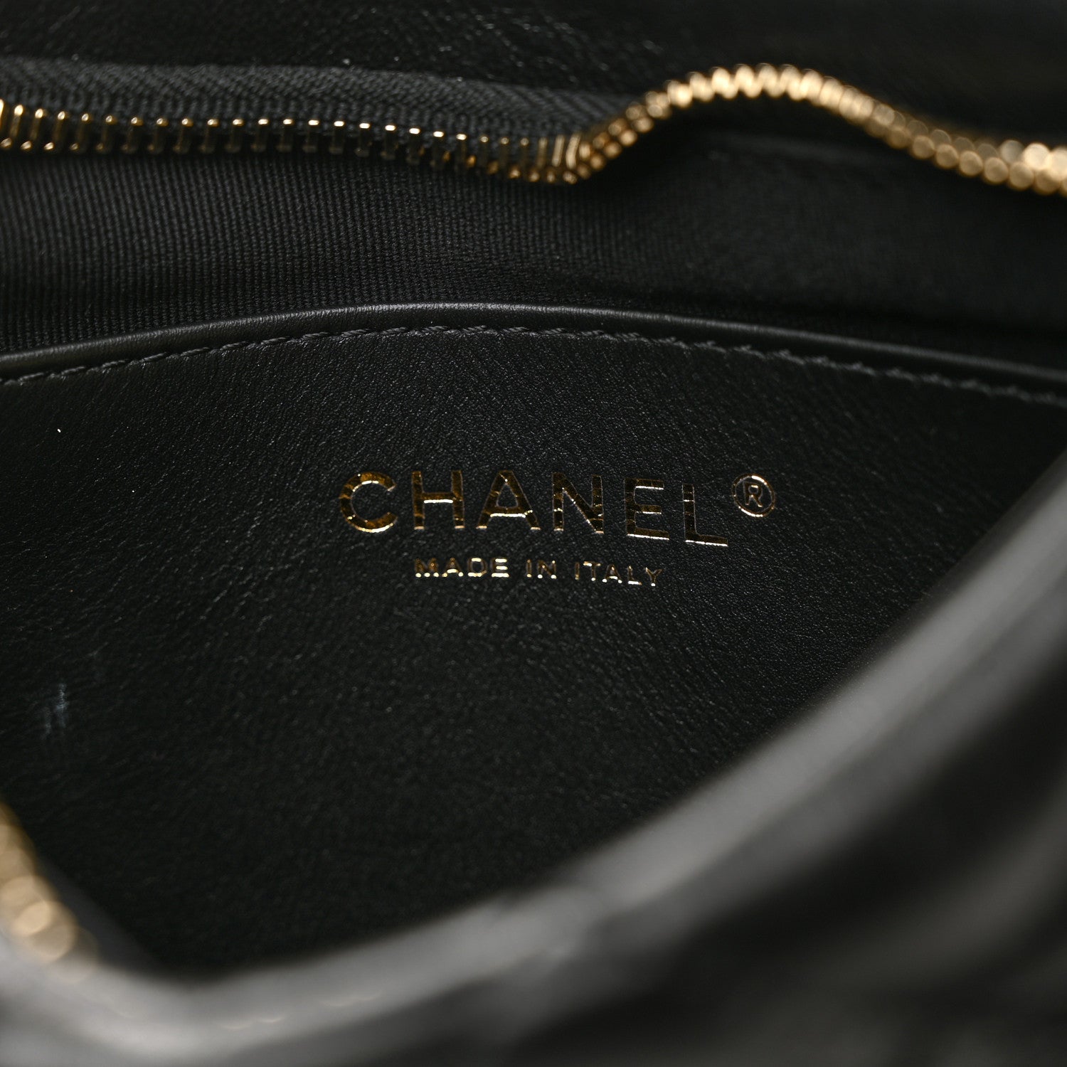 Chanel Lambskin Quilted Hobo Black 5 of 8