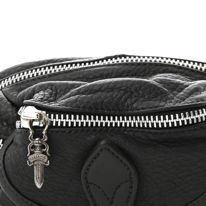 Chrome Hearts Grained Calfskin Snat Pack Gunslinger Waist Bag Black 7 of 10