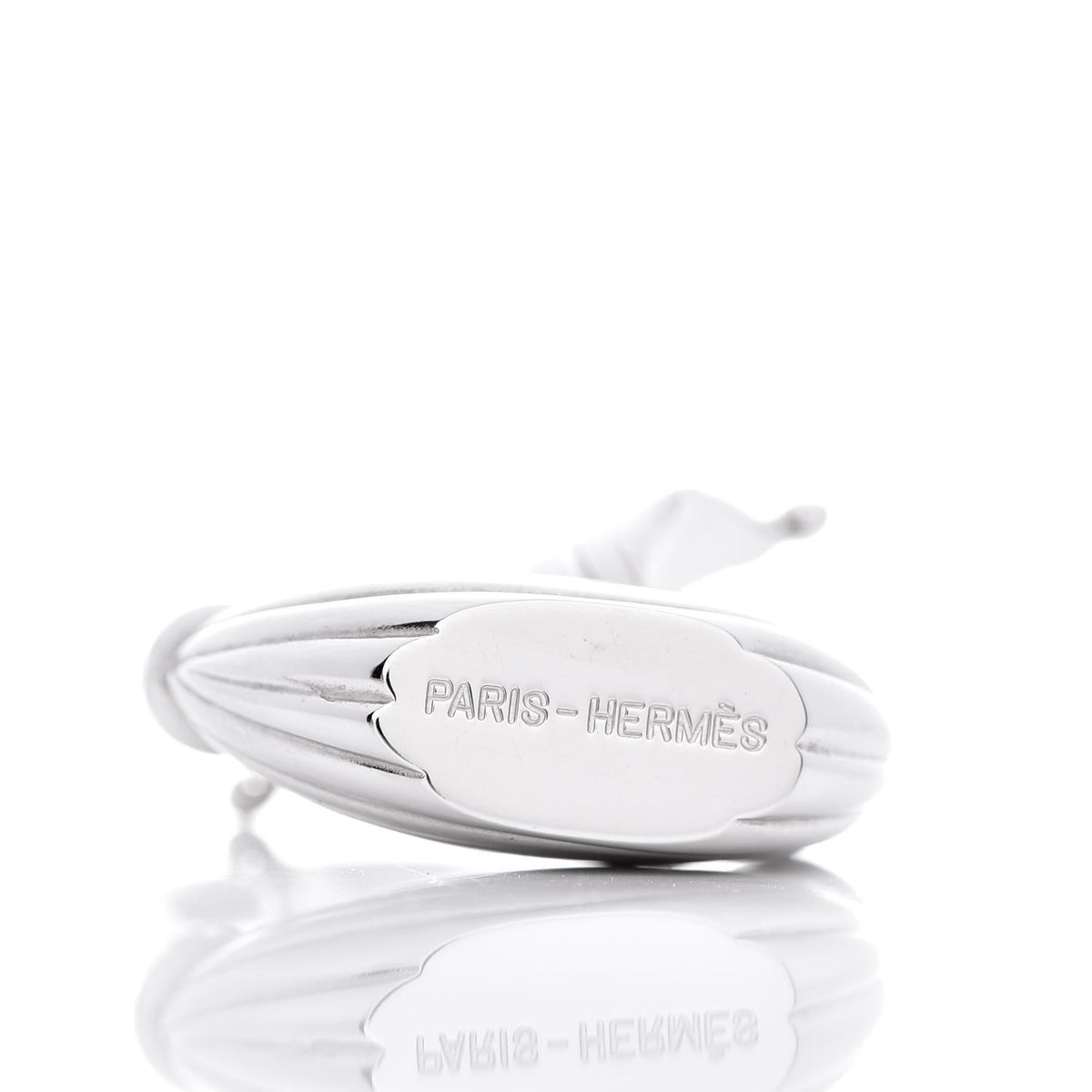 Hermes Palladium Sailboat Cadena Lock 5 of 6