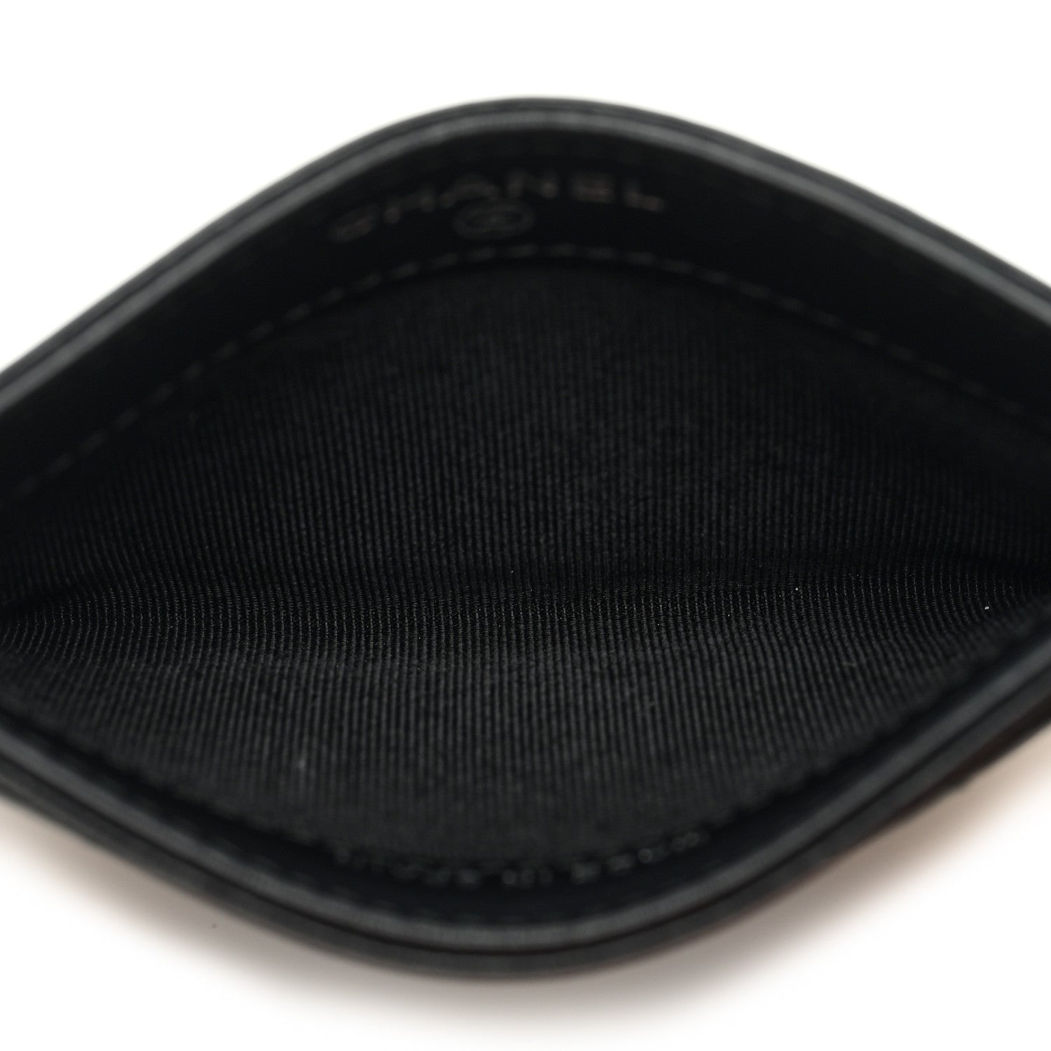Chanel Calfskin Quilted Card Holder So Black 5 of 7