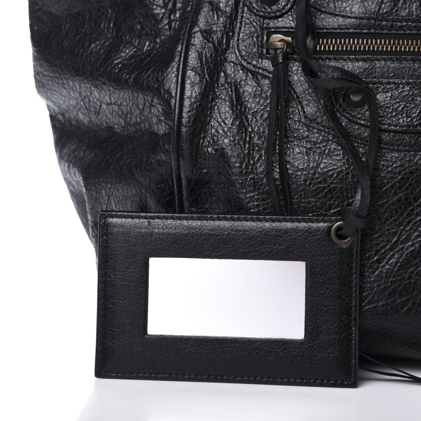 Agneau Classic Hardware S Sunday Tote Black