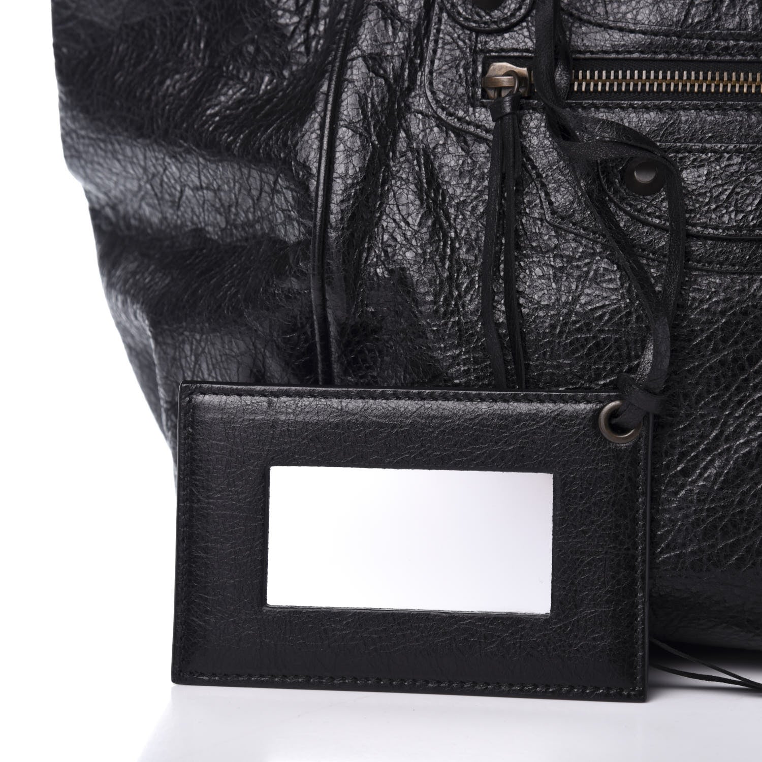 Balenciaga Agneau Classic Hardware S Sunday Tote Black 11 of 11