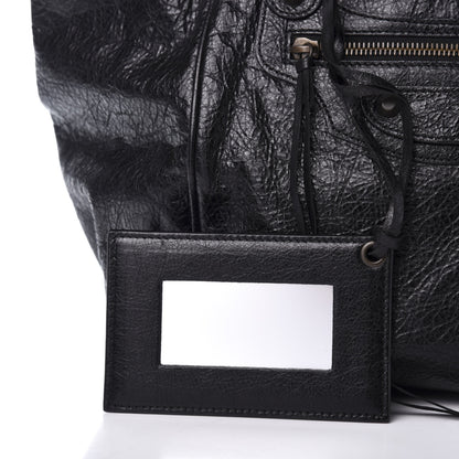 Balenciaga Agneau Classic Hardware S Sunday Tote Black 11 of 11