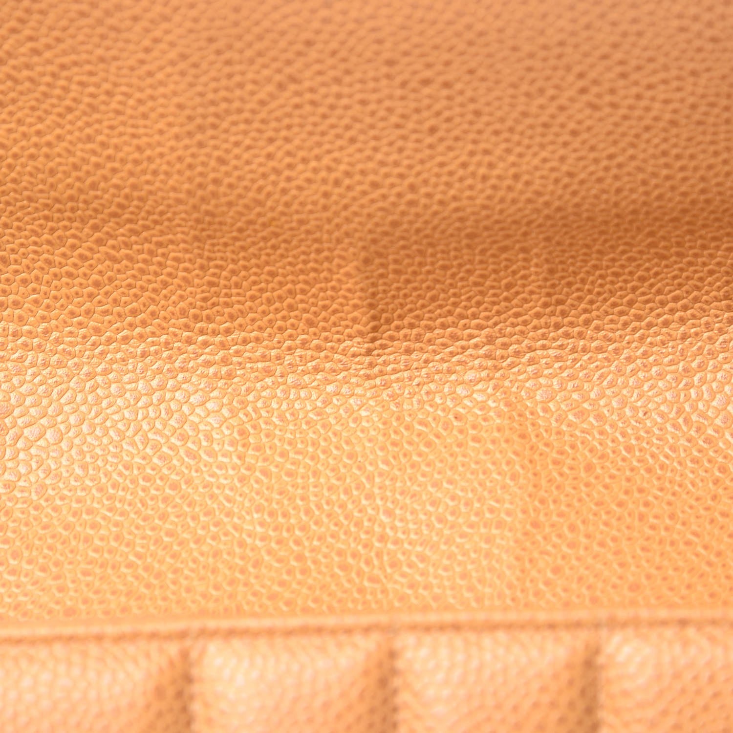Chanel Caviar Vertical Quilted Jumbo Single Flap Beige 9 of 10