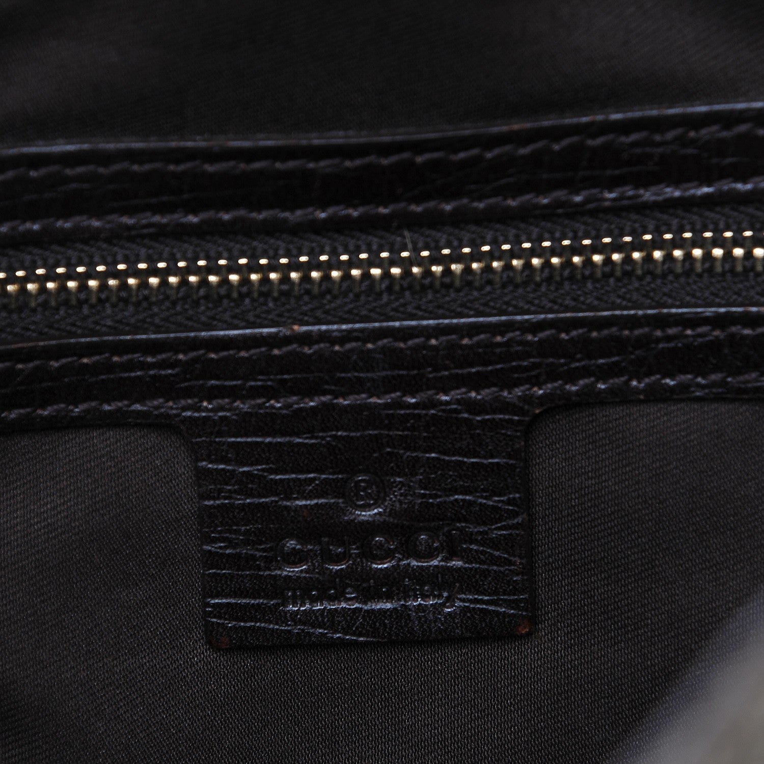 Gucci Monogram Medium Hasler Tote in Dark Brown 6 of 8