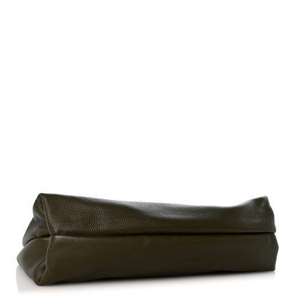 Gucci Grained Calfskin Softbit Maxi Shoulder Bag Forest Green 4 of 11