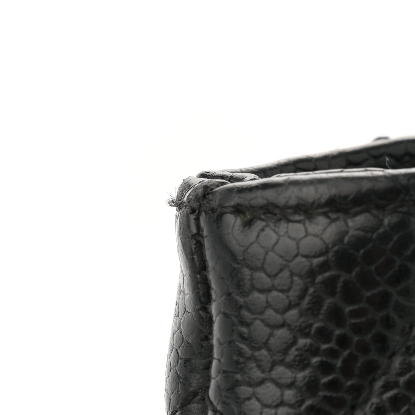 Caviar Quilted Medallion Tote Black