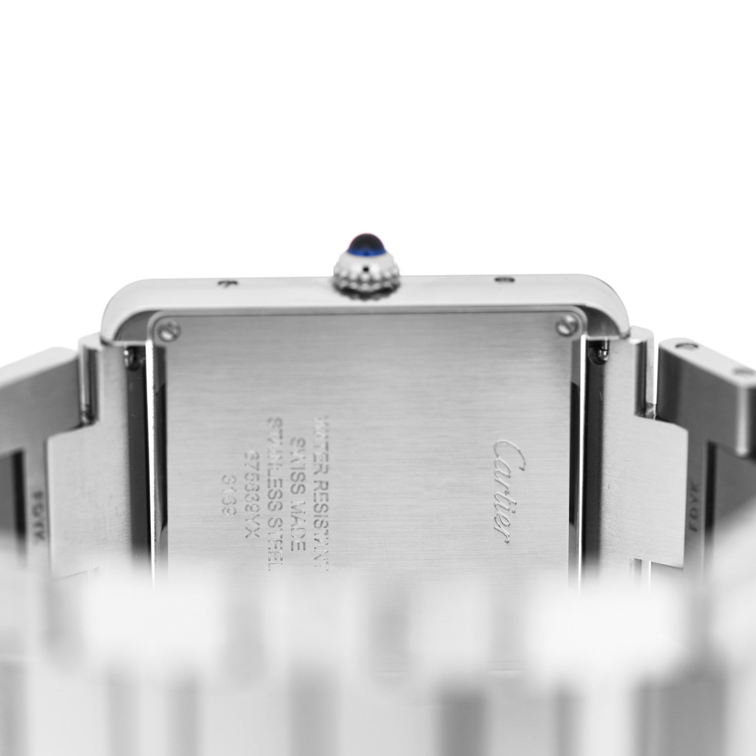 Cartier Stainless Steel 27mm Tank Solo Quartz Watch 4 of 4