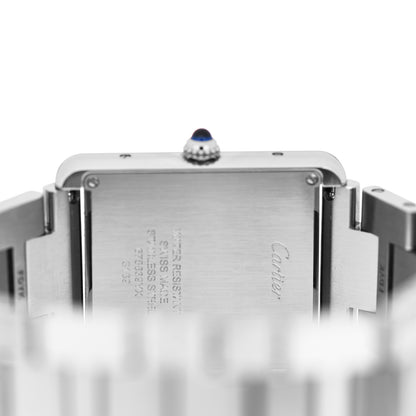 Cartier Stainless Steel 27mm Tank Solo Quartz Watch 4 of 4