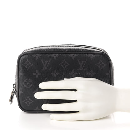 Louis Vuitton Monogram Eclipse Toilet Pouch PM 2 of 10