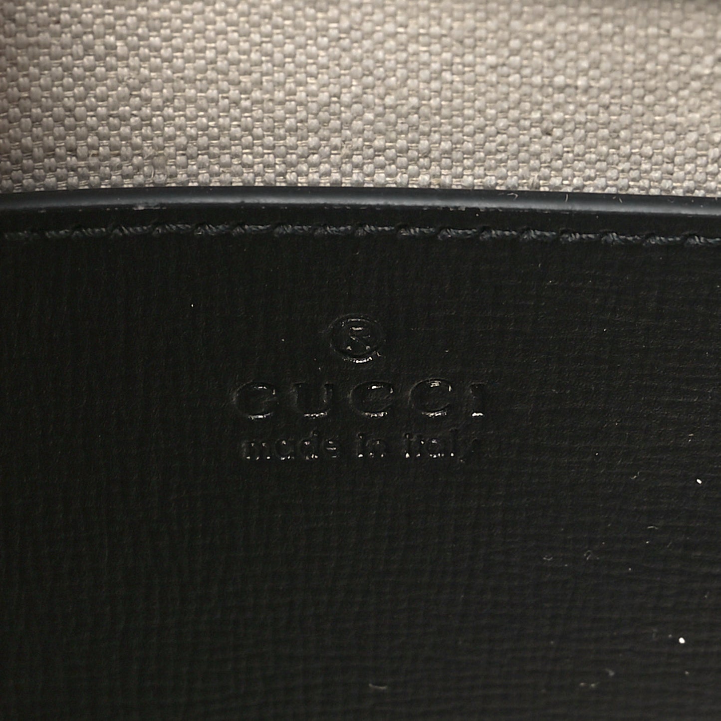 Azalea Calfskin Web Mini Horsebit 1955 Shoulder Bag Black