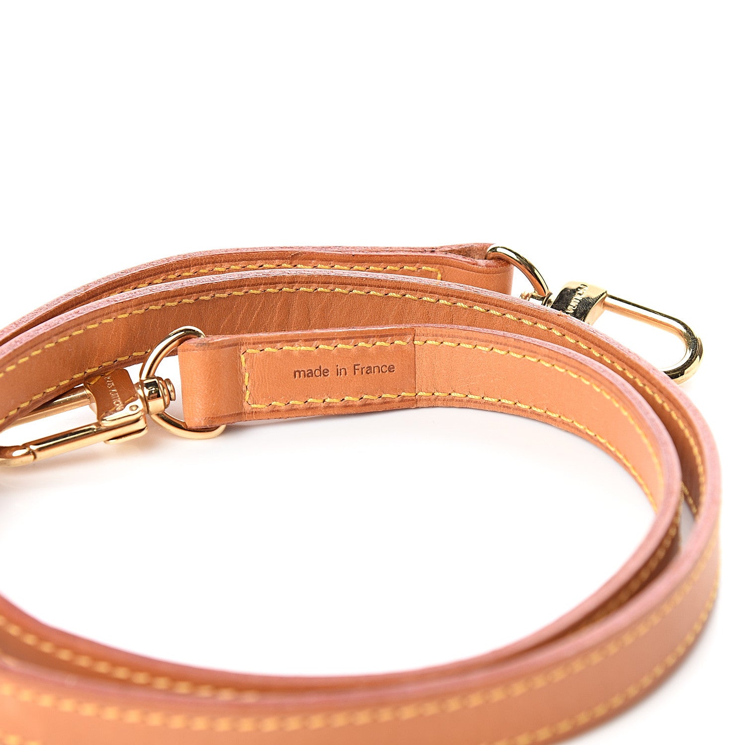 Louis Vuitton Vachetta 16mm Long Shoulder Strap 3 of 4