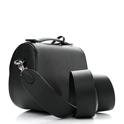 Moynat Taurillon Blush Flori PM Black 4 of 12