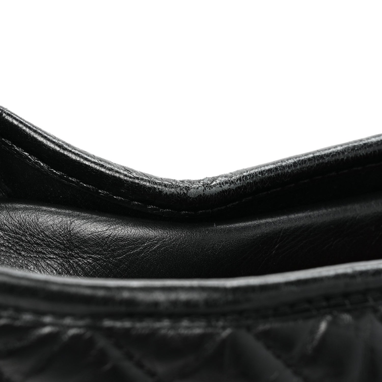 Chanel Aged Calfskin Chevron Quilted Large Gabrielle Hobo Black 10 of 18