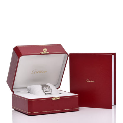Cartier Stainless Steel 24mm Santos de Galbee Quartz Watch 10 of 10