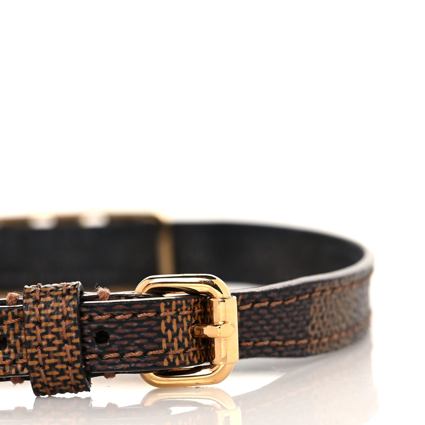 Damier Ebene Sign It Bracelet