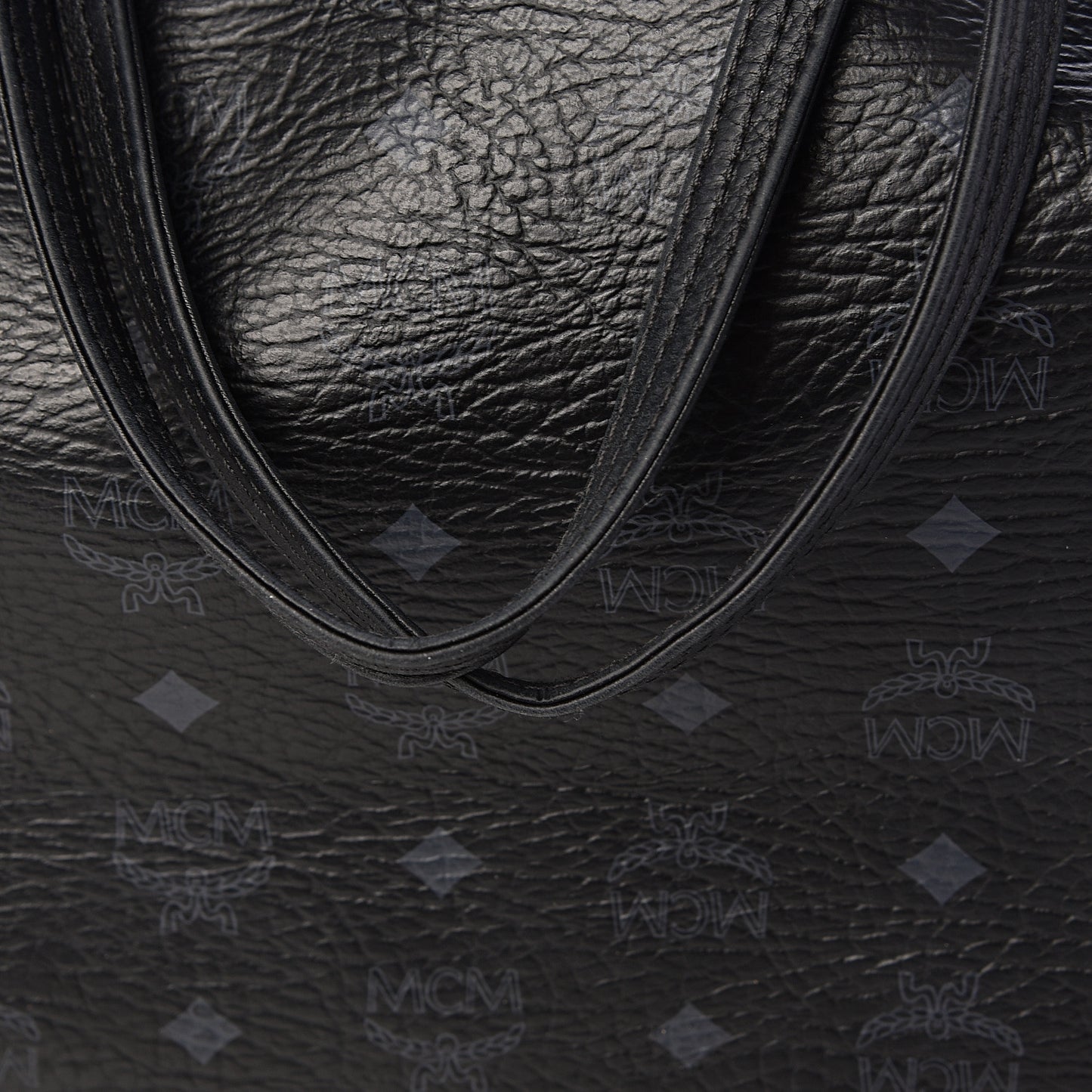 Visetos Large Liz Reversible Shopper Tote Black