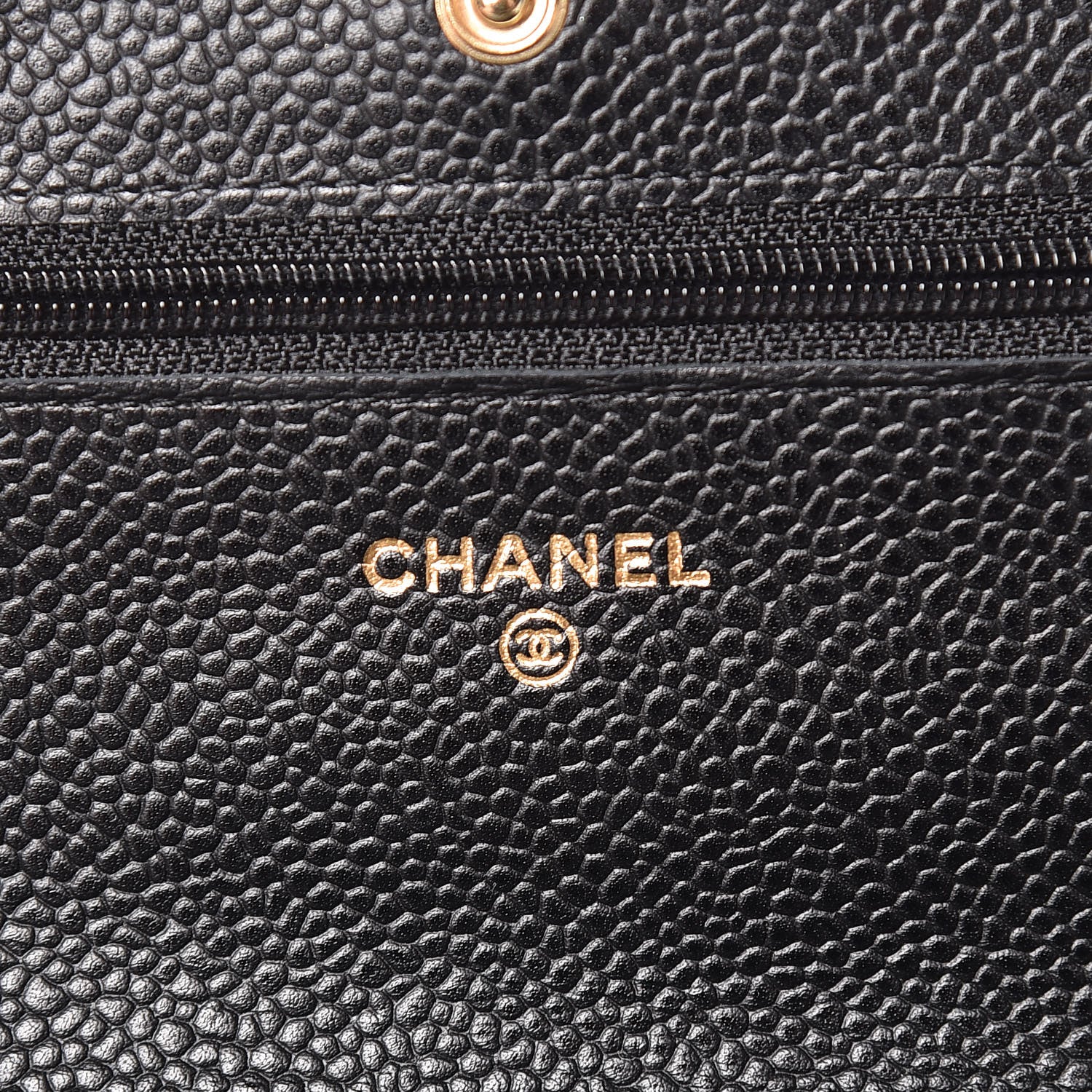 Chanel Caviar Quilted Wallet On Chain WOC Black 7 of 12