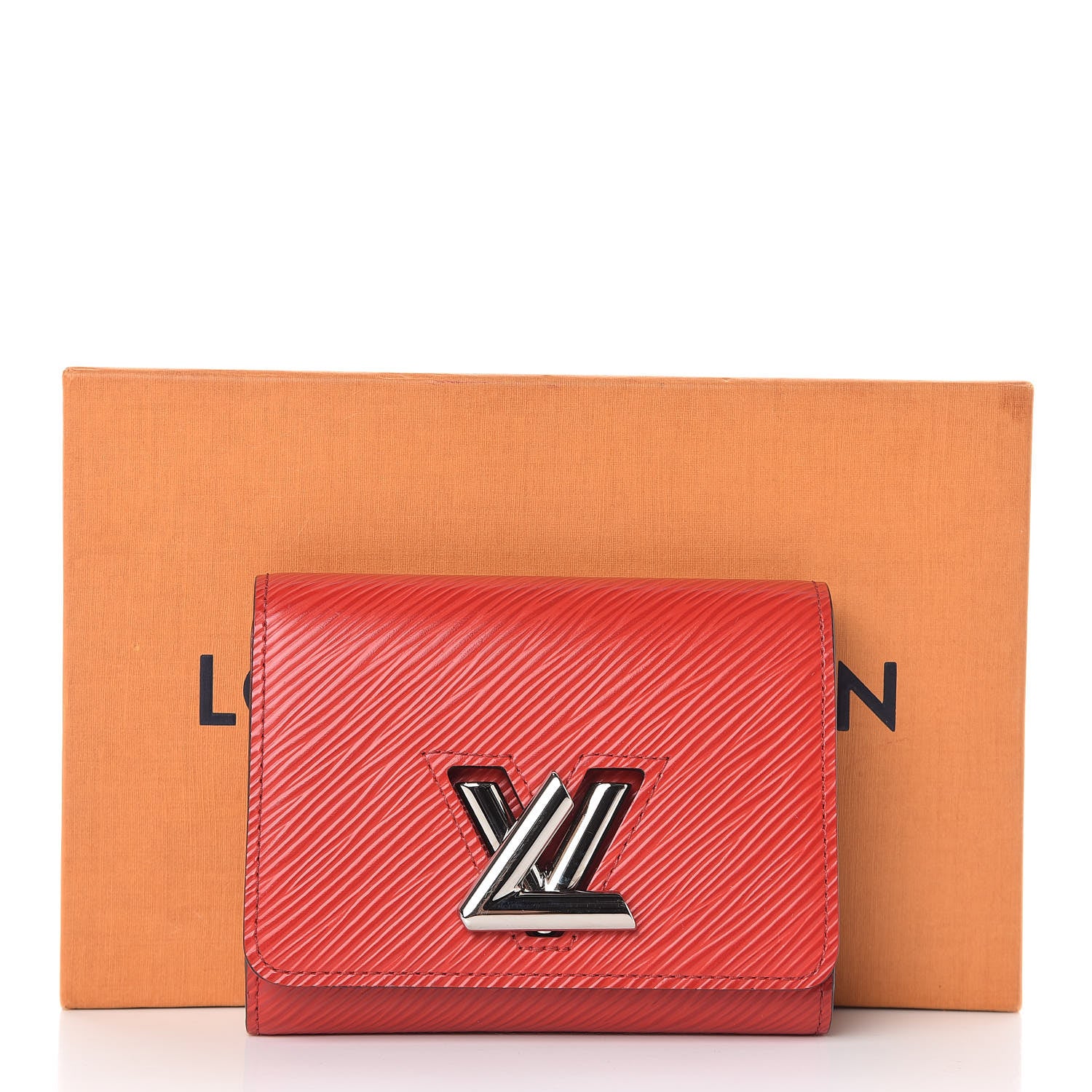 Louis Vuitton Epi Twist Compact Wallet Coquelicot 7 of 7