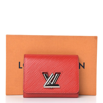 Louis Vuitton Epi Twist Compact Wallet Coquelicot 7 of 7