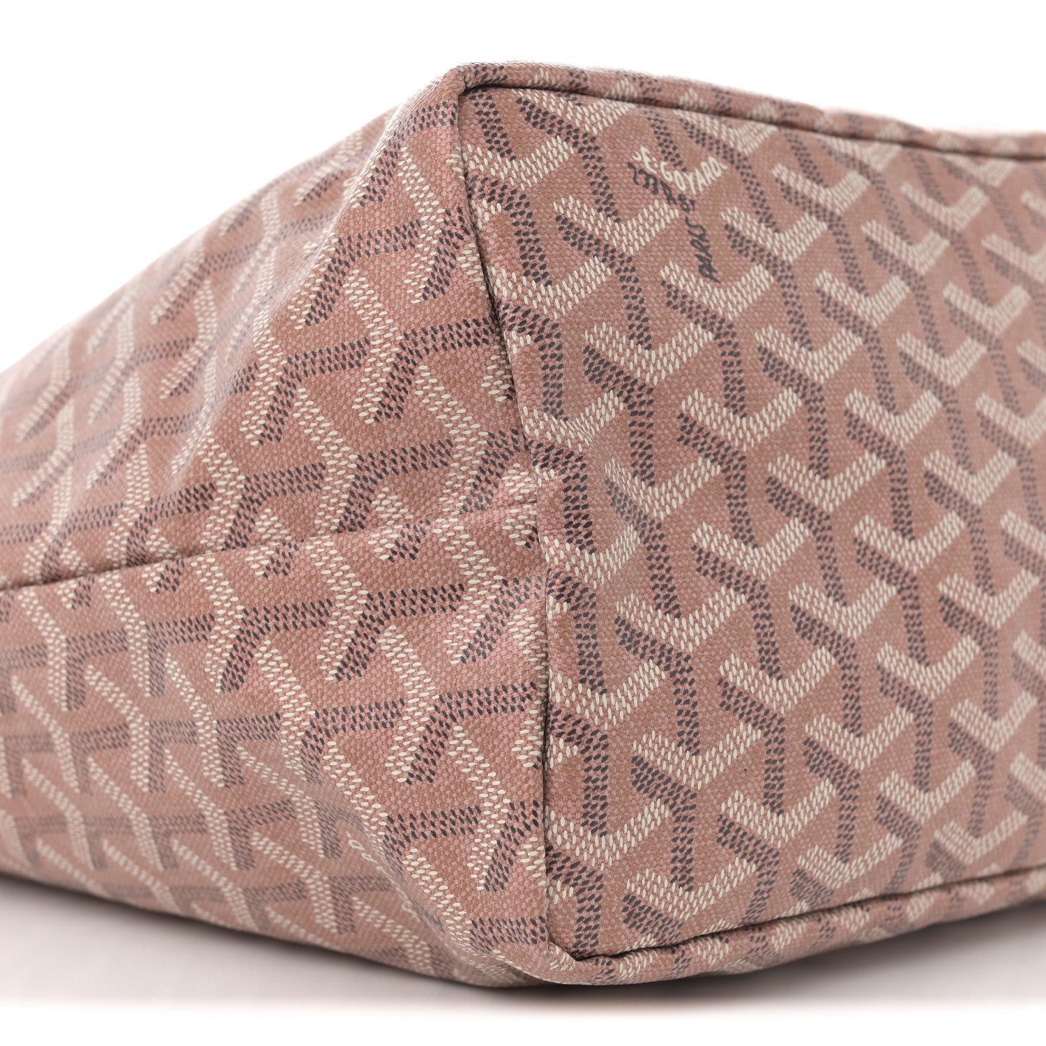 Goyard Iridescent Goyardine Saint Louis PM Pearly Coral 19 of 21