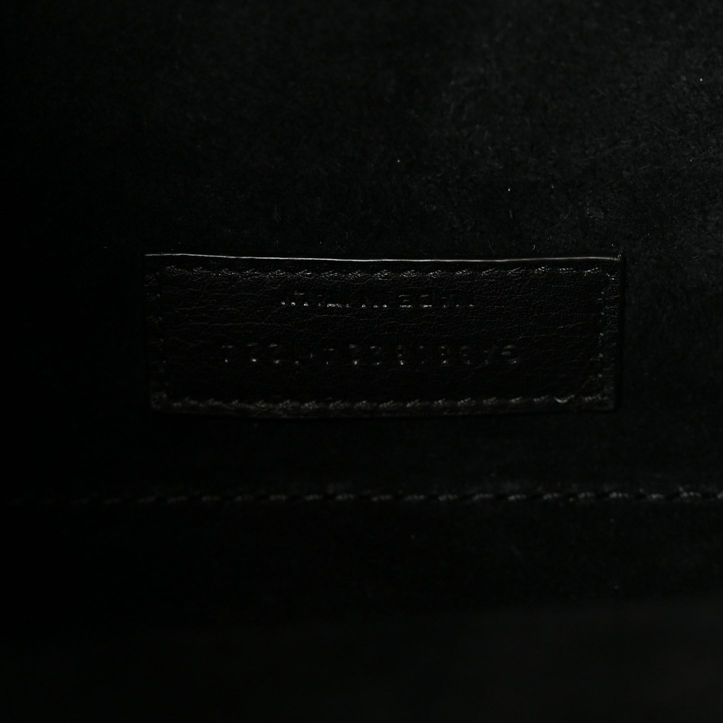 Smooth Calfskin Y Small Bucket Bag Black