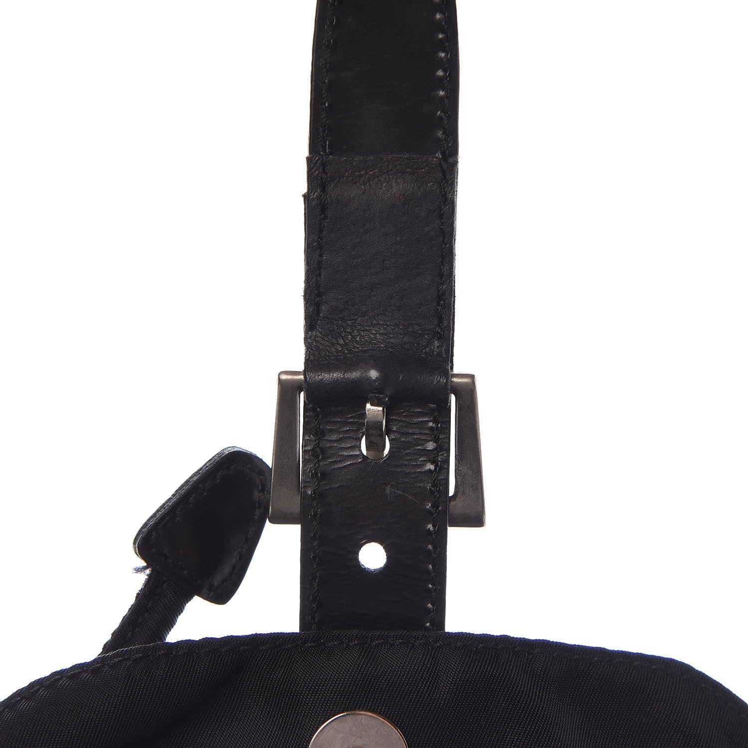 Prada Nylon Vela Medium Backpack Black 12 of 17