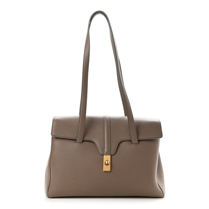 Celine Grained Calfskin Medium Soft 16 Bag Beige 1 of 10