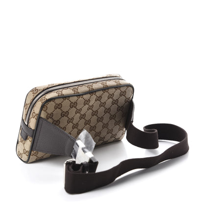 Gucci Monogram Belt Bag Dark Brown 3 of 10