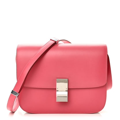 Celine Smooth Calfskin Medium Classic Box Flap Bag Bubble 1 of 10
