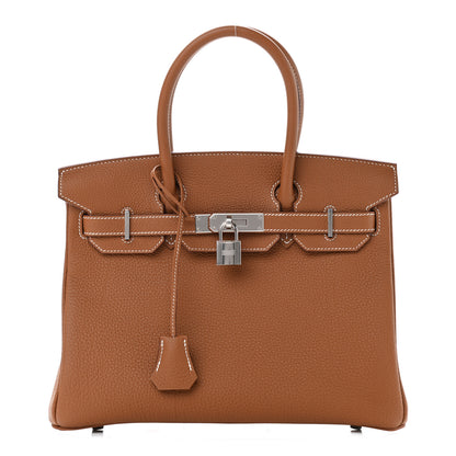 Hermes Togo Birkin 30 Gold 1 of 13