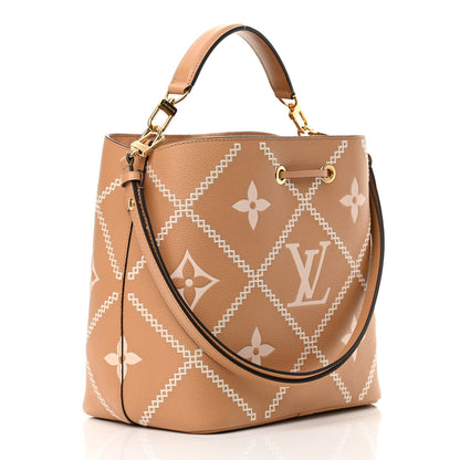 Louis Vuitton Empreinte Monogram Giant Broderies Neonoe MM Arizona 4 of 11