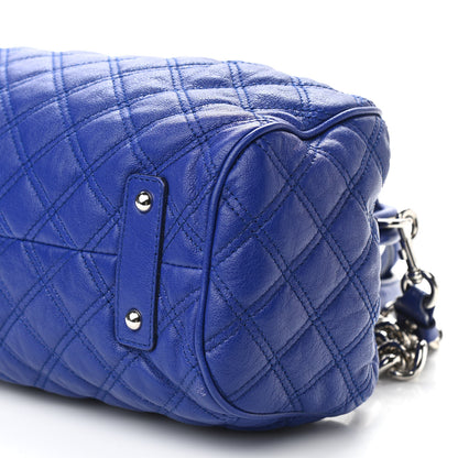 Marc Jacobs Calfskin Quilted Stam Blue 10 of 10