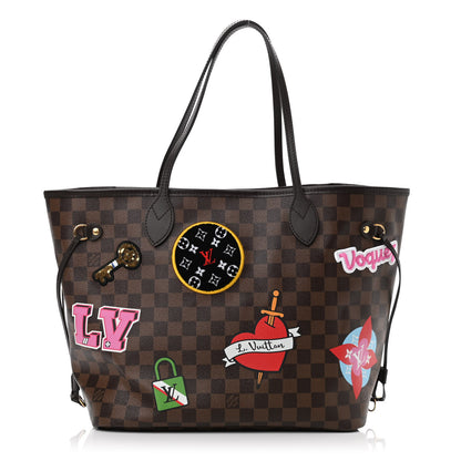 Louis Vuitton Damier Ebene Travel Stickers Neo Neverfull MM 3 of 11