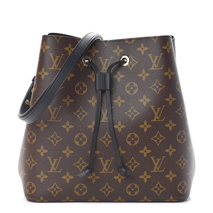 Louis Vuitton Monogram Neonoe MM Black 1 of 11