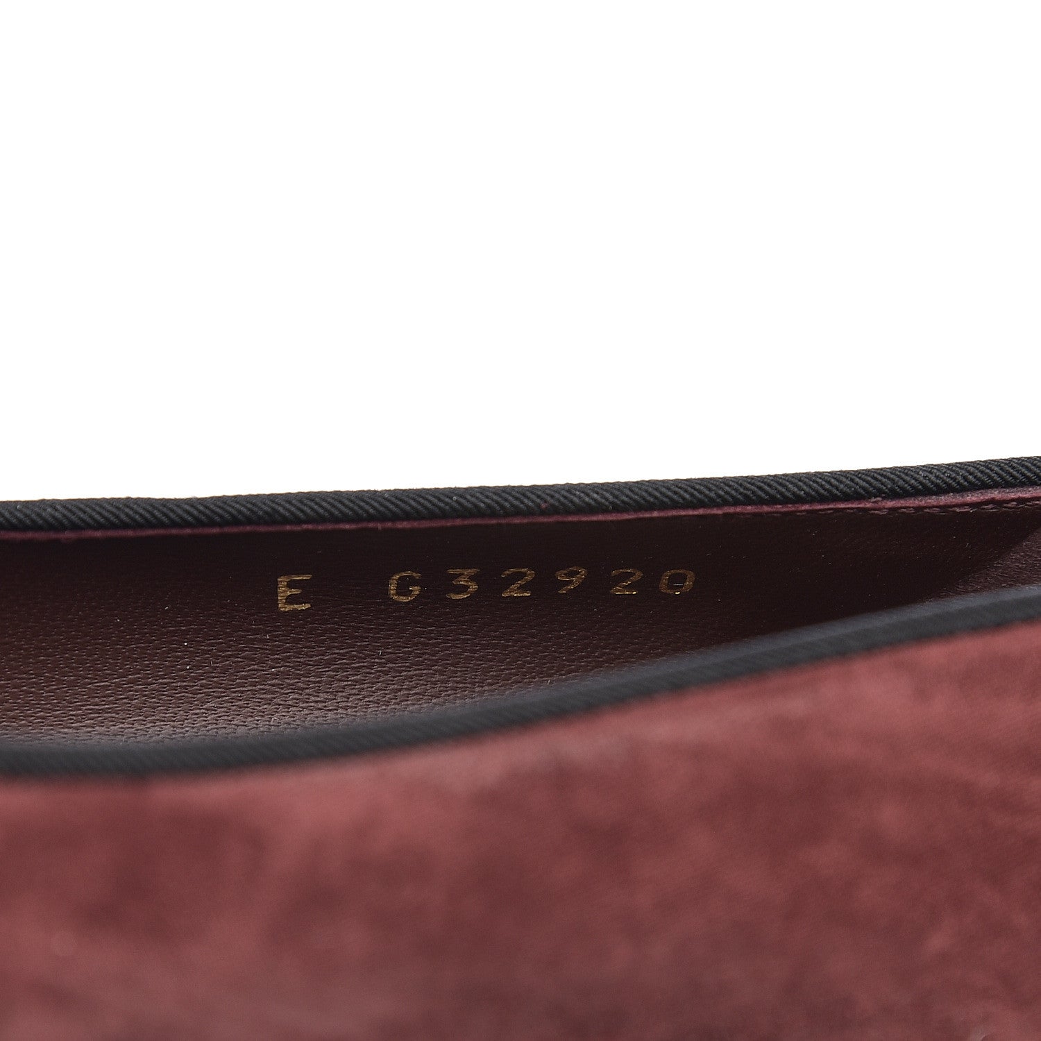 Chanel Glitter Calfskin Grosgrain Cap Toe Pearl Pumps 38.5 Burgundy Black 8 of 10