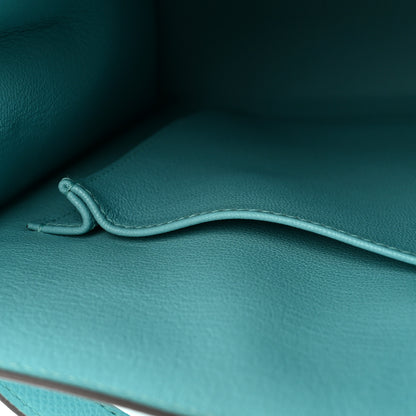 Hermes Epsom Kelly Sellier 32 Bleu Atoll 11 of 11
