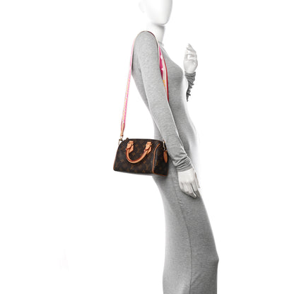Louis Vuitton Monogram Speedy Bandouliere 20 Fuchsia 2 of 9