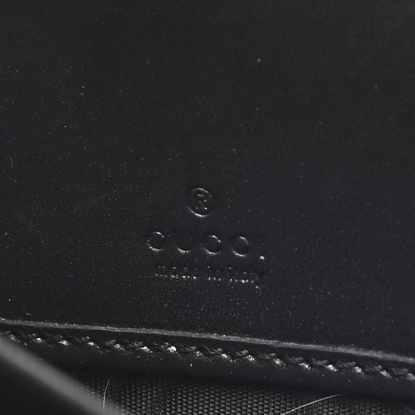 GG Supreme Monogram Bees Zip Around Wallet