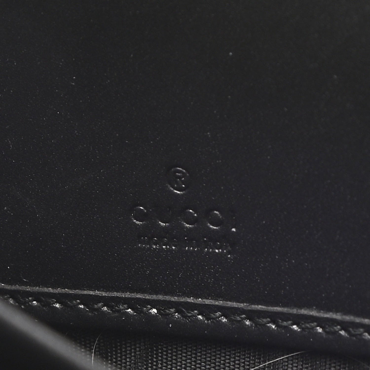 Gucci GG Supreme Monogram Bees Zip Around Wallet 6 of 9