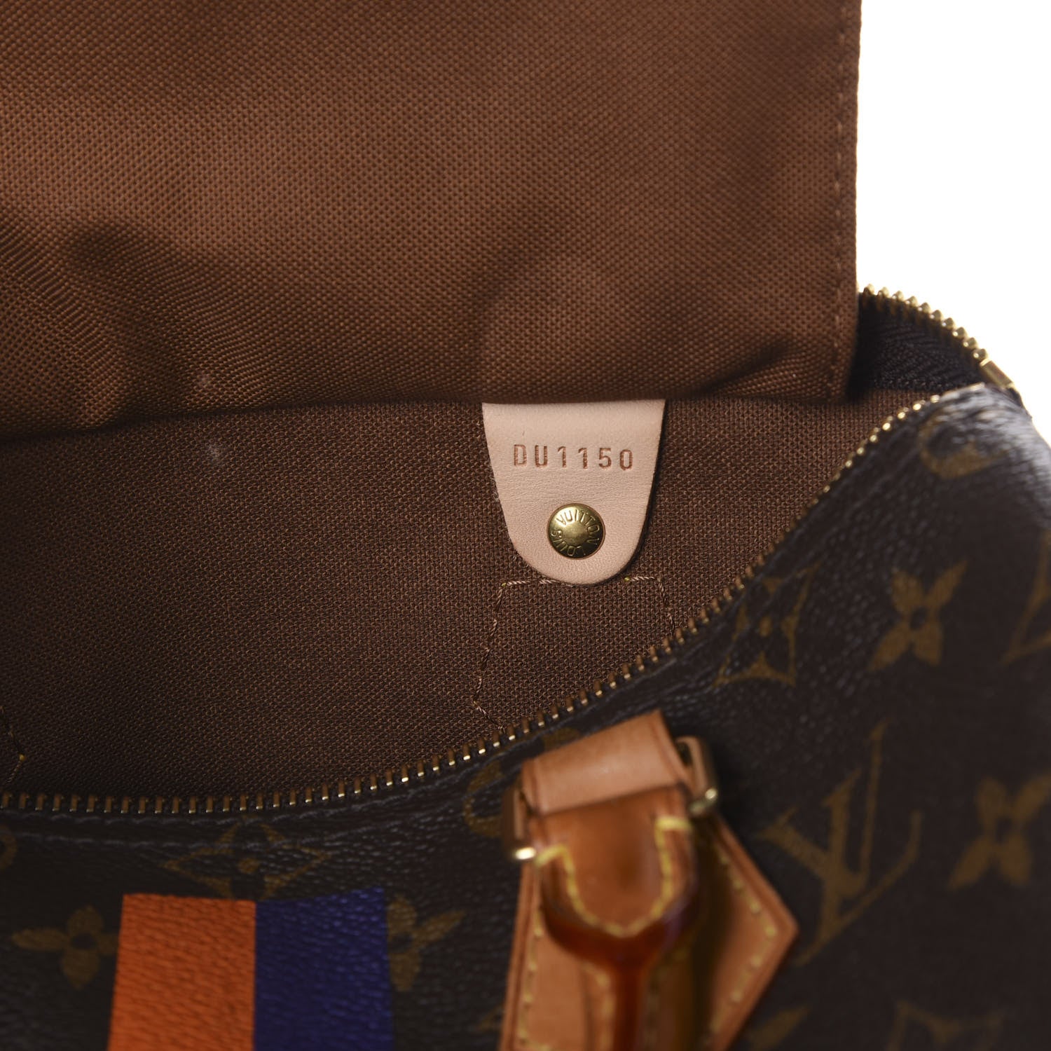 Louis Vuitton Monogram My LV Heritage Speedy 25 Orange Violet 6 of 12