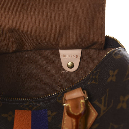 Louis Vuitton Monogram My LV Heritage Speedy 25 Orange Violet 6 of 12