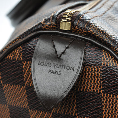 Louis Vuitton Damier Ebene Speedy 35 6 of 10
