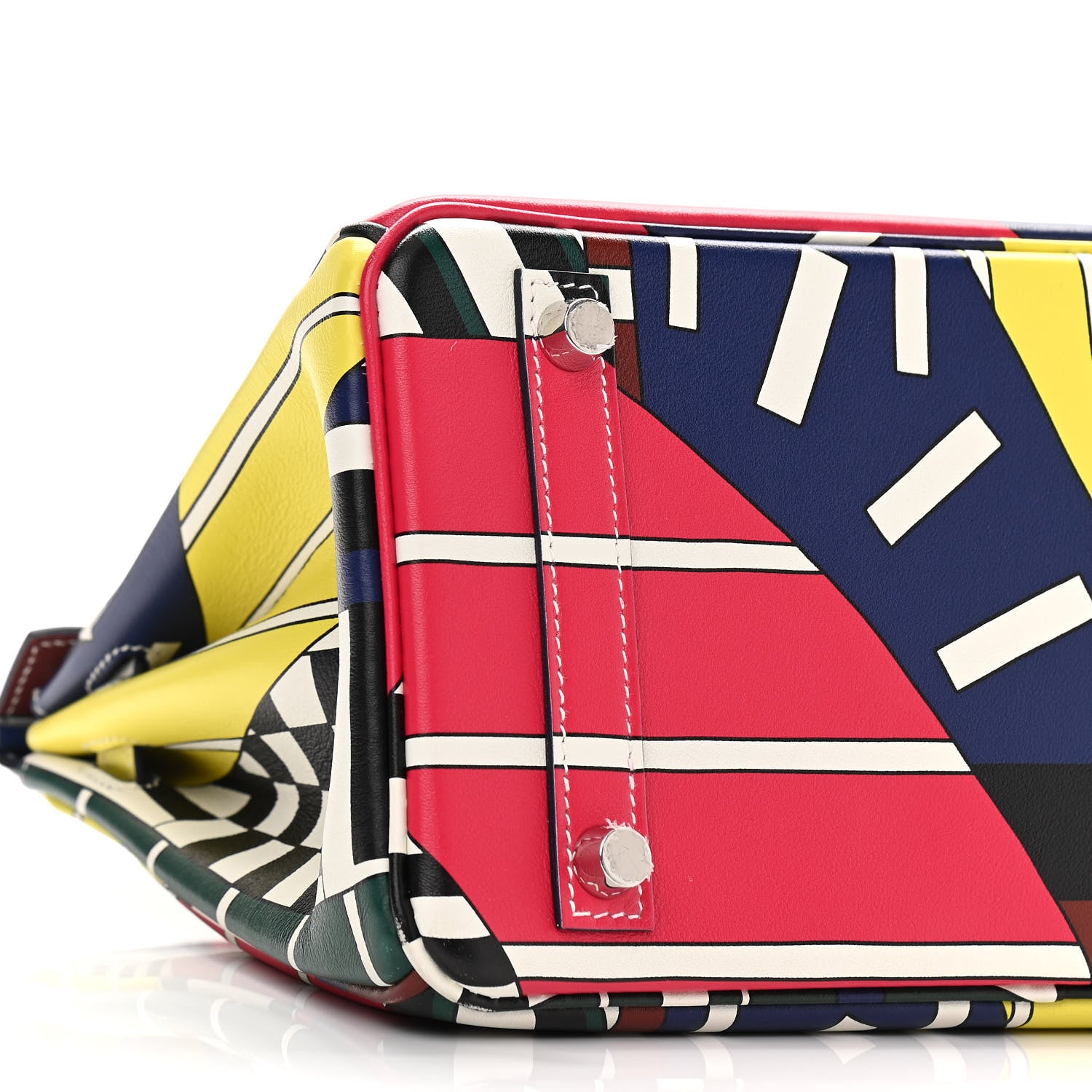 Hermes Swift One Two Three And Away We Go Birkin 25 Multicolor 9 of 11