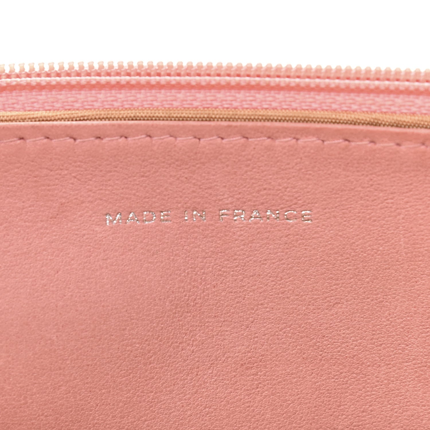 Chanel Caviar Timeless CC Wallet On Chain WOC Pink 7 of 11