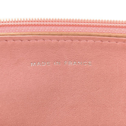 Chanel Caviar Timeless CC Wallet On Chain WOC Pink 7 of 11